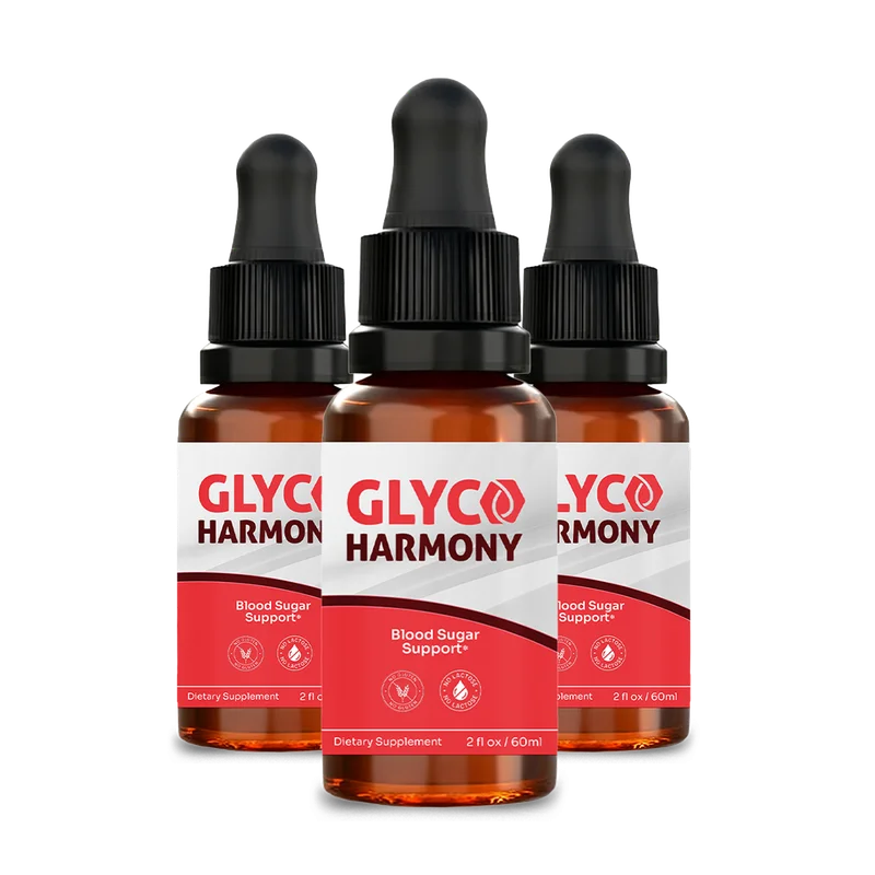 GlycoHarmony Natural Blood Sugar Formula — 3 Bottle / 90 Day Pack