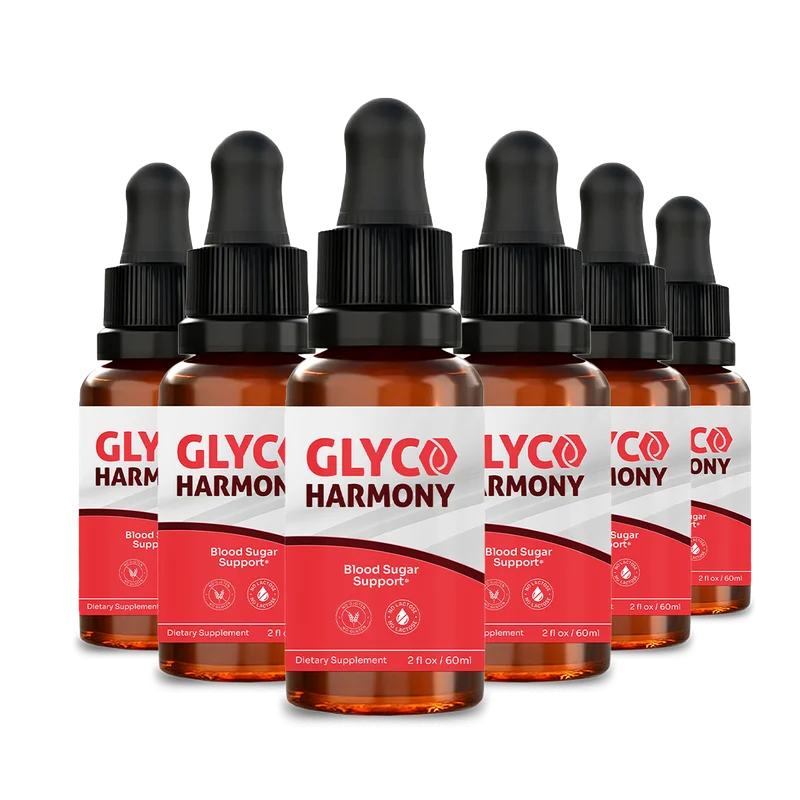 GlycoHarmony Natural Blood Sugar Formula — 6 Bottle / 180 Day Pack